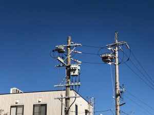 高圧電気～名古屋市港区の公共施設にてＳＯＧ（高圧気中開閉器）の取替電気工事