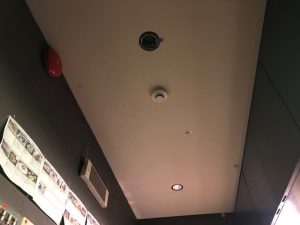 名古屋市中村区の飲食店様にてＬＥＤダウンライト取替電気工事
