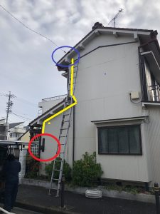 名古屋市南区の戸建住宅にてアンペア増設、分電盤取替及び感震ブレーカ取付電気工事